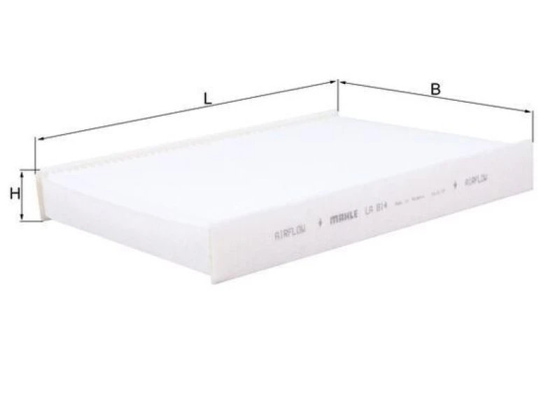 Image of Pollen filter MAHLE LA 814