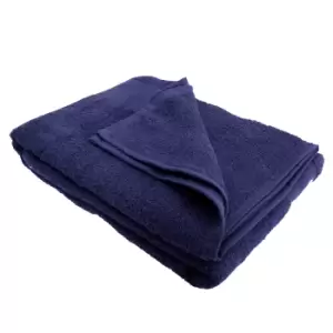 image of SOLS Island 100 Bath Sheet / Towel (100 X 150cm) (ONE) (French Navy)