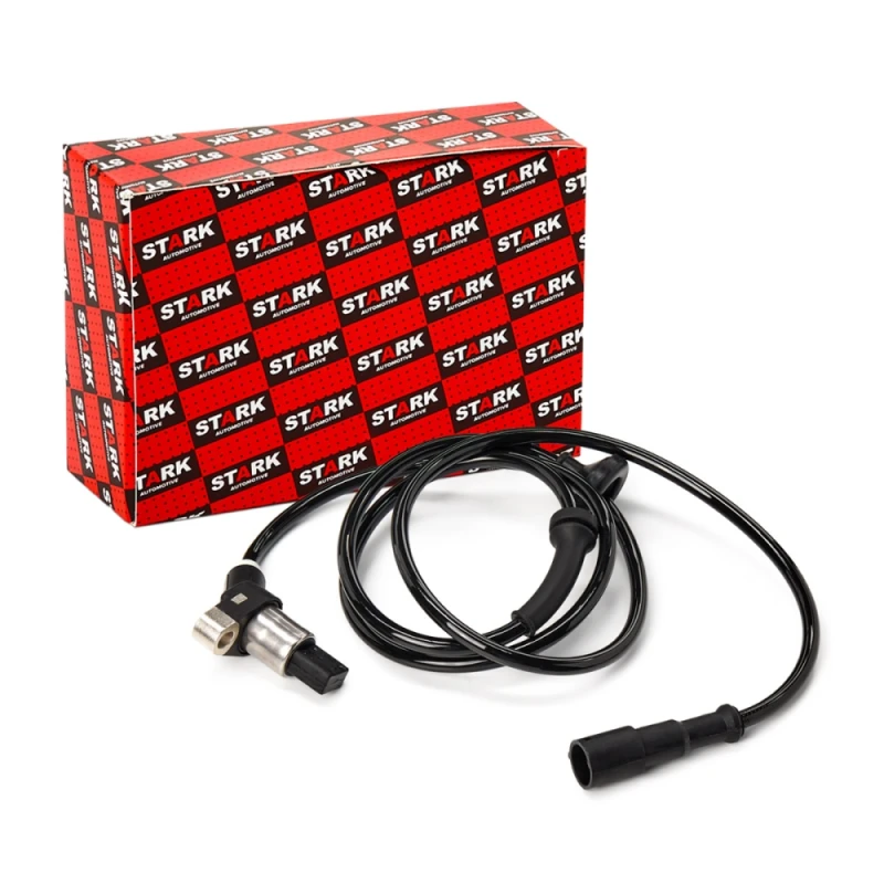 Image of STARK SKWSS-0350036 ABS Sensor Rear Axle both sides, with cable Sensor,wheel speed (412)