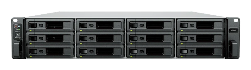 Image of Synology UC3400 NAS/storage Server Rack (2U) Intel Xeon D D-1541 8 G