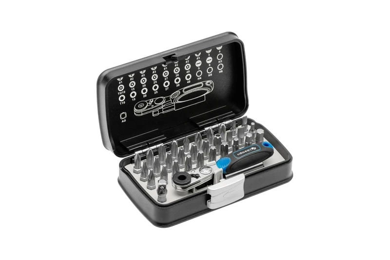 Image of Hogert Technik Screwdriver Bit Set Hogert Technik HT1R460