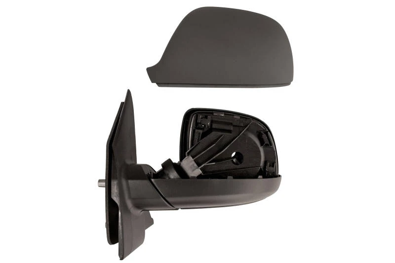 Image of PRASCO VG9197004P Wing mirror Left, black, Convex Outside Mirror (50)