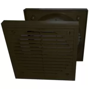 Image of Manrose 1152BLK 100mm Fixed Grille - Black