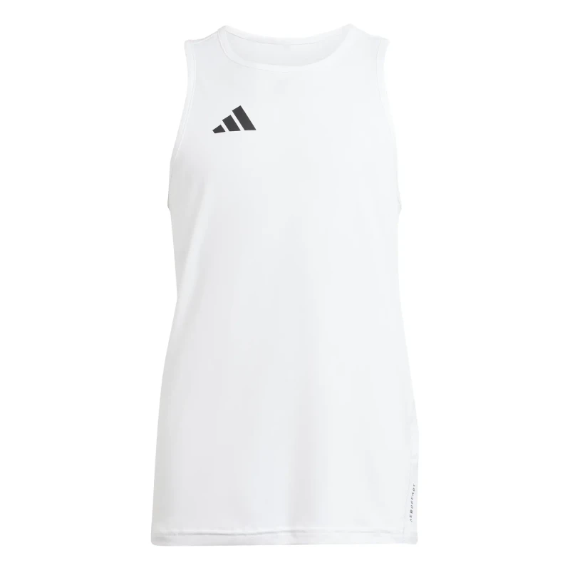 Image of Children's tank top adidas Team Blanc Male 11/12 ans