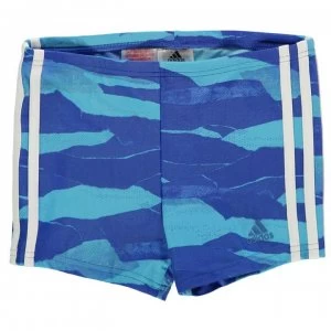 image of adidas FIT 3S Swimming Boxers Junior Boys - Royal