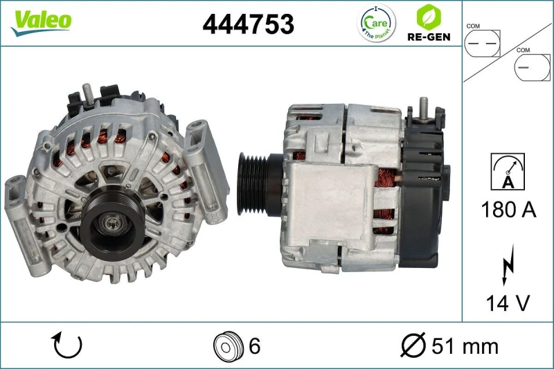Image of Alternator VALEO 444753