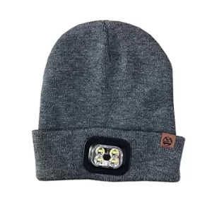 Image of Six Peaks LED Lighted Beanie Hat Grey