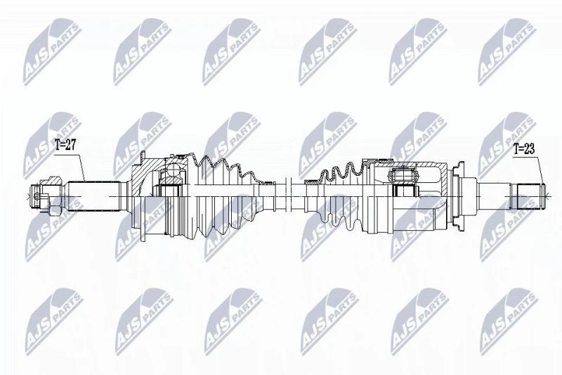 Image of NTY Drive shaft NTY NPW-PE-107