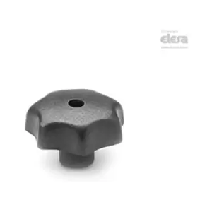 Image of Elesa - Lobe knob-DIN 6336-GG-50-M10-D