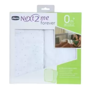 Image of Chicco Original Next 2 Me Forever Fitted Sheets (Pack of 2) - Bear