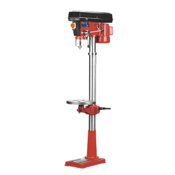 Image of Genuine SEALEY GDM160F Pillar Drill Floor 16-Speed 1580mm Height 550W/230V