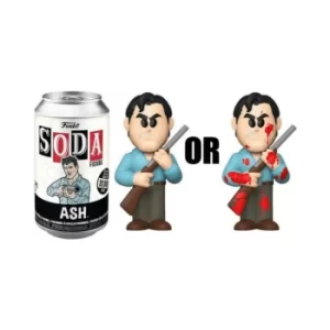 image of Evil Dead Ash Williams Vinyl Soda Figure in Collector Can