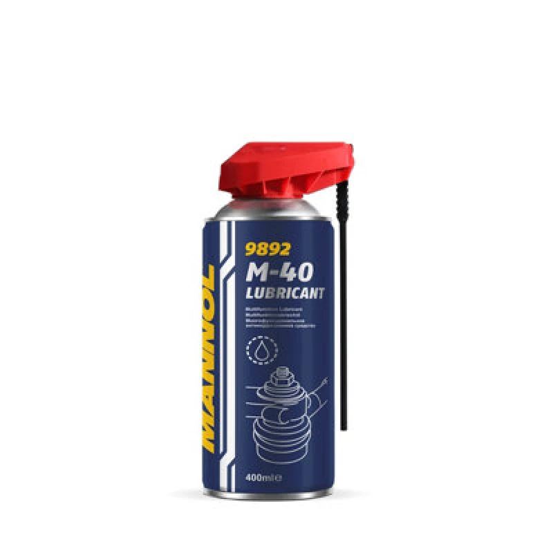 Image of Mannol M-40 Lubricant 9892 Smart Straw Penetrating Spray 400Ml Metal