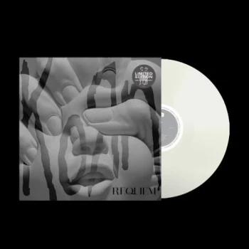 Image of Korn Requiem - Indie Exclusive Milky Clear Vinyl - Sealed 2022 UK vinyl LP LVR02371