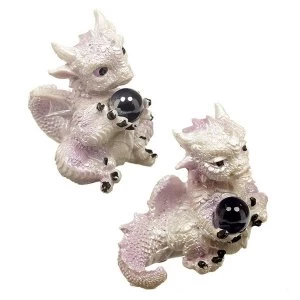 Image of Foresight Fantasy Winter Warrior (Pack Of 6) Dragon Figurine