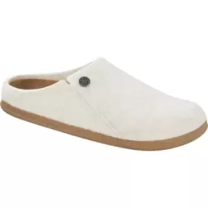 Image of Birkenstock Unisex Zermatt Wool Felt Slipper Ecru UK 5.5