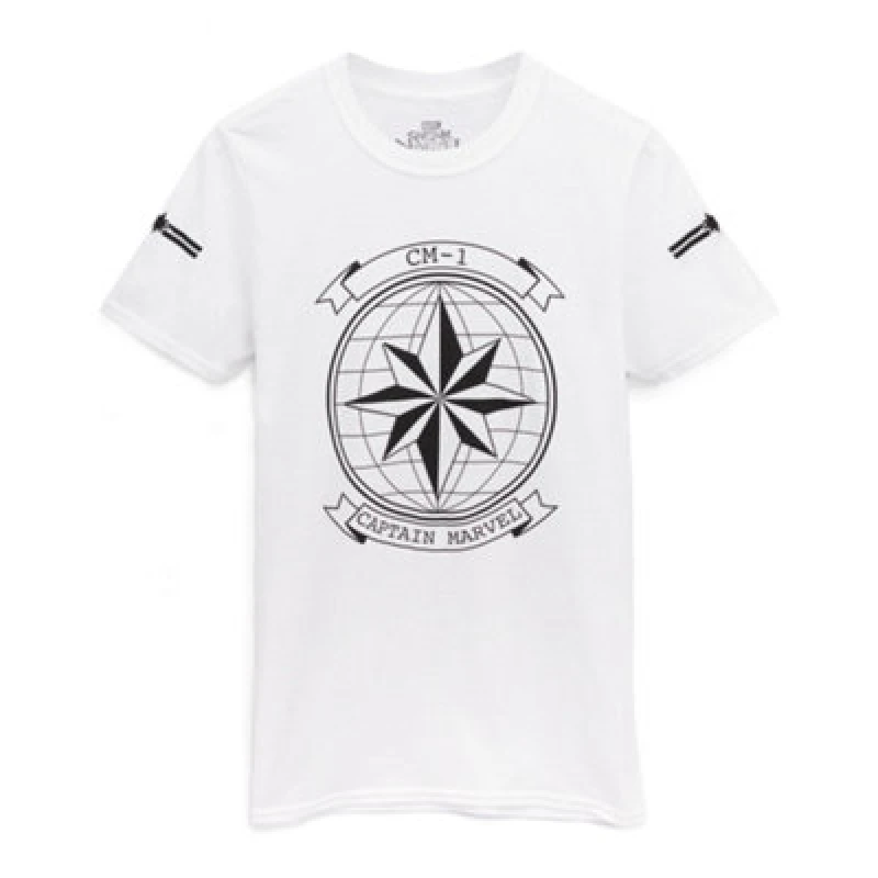 Image of Marvel Short Sleeved T-Shirt White female