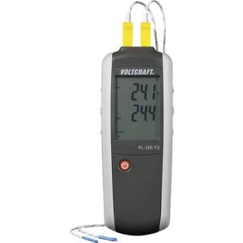 image of VOLTCRAFT PL-120 T2 Thermometer -200 - +1372 °C Sensor type K, J