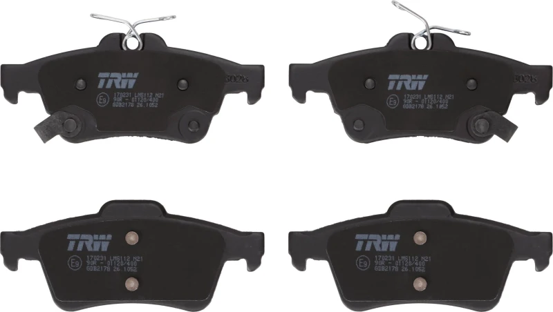 Image of Brake pad set TRW GDB2178