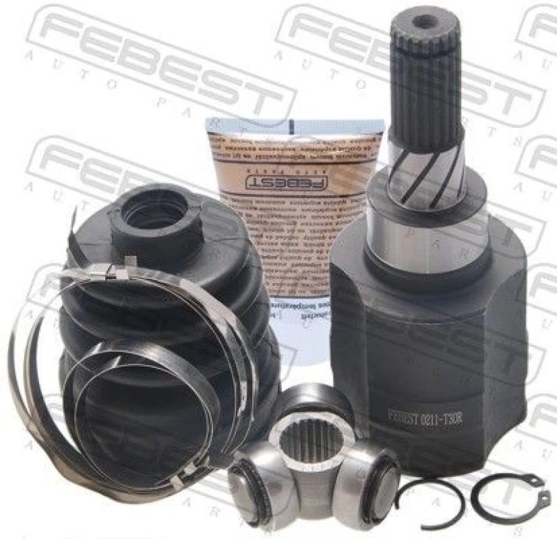 Image of FEBEST 0211-T30R CV Joint transmission sided Joint Kit,drive shaft (5)