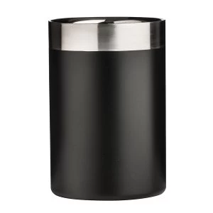 Image of Premier Housewares Stainless Steel Bottle Cooler - Black