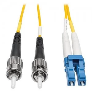 Image of Tripp Lite Duplex Singlemode 8.3 125 Fiber Patch Cable Lc St 15m