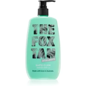 image of The Fox Tan Rapid Elixir body cream accelerate tanning 300ml