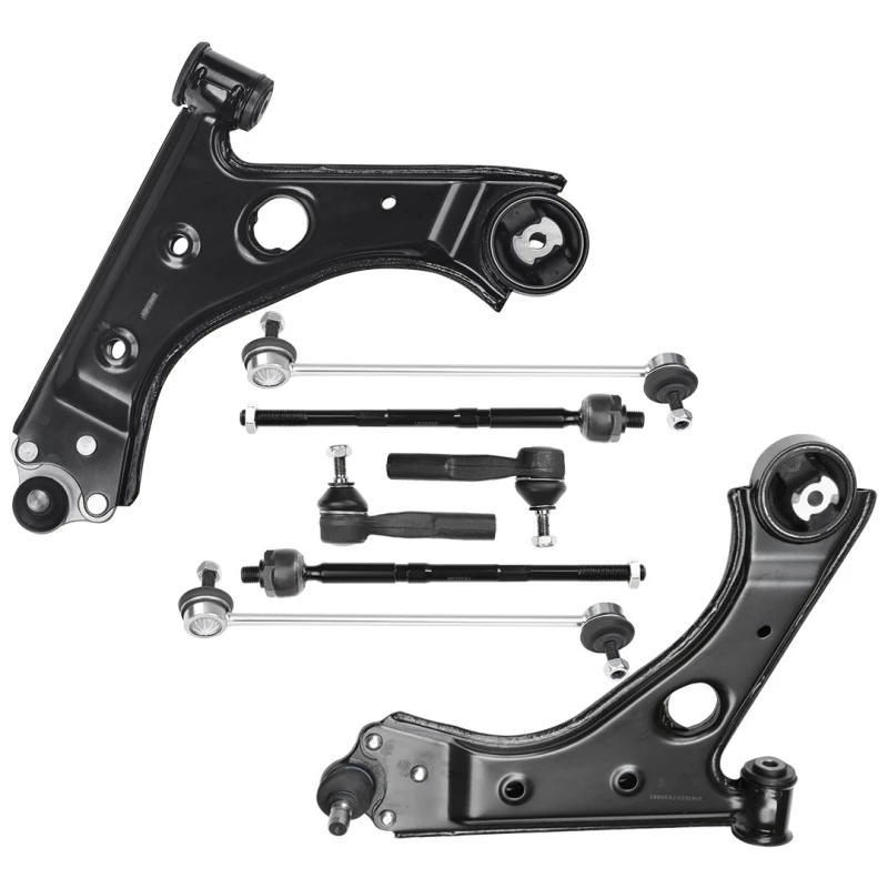 Image of RIDEX 2905L0085 Link Set, wheel suspension with coupling rod, Front Axle Right Link Set,wheel suspension (2905)