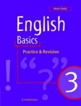 Image of English Basics Book 3 by Mark Cholij Paperback
