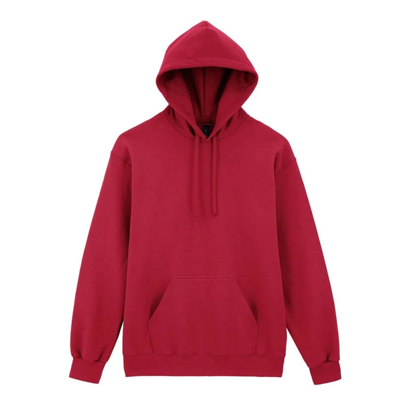 Image of Gildan Mens Hammer Maxweight Hoodie in Red Size: Large Red Male L
