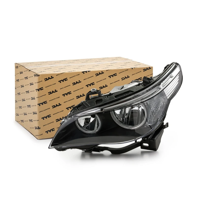 Image of TYC 20-0938-05-9 Headlights H7/H7, with electric motor, Left Headlight (259)