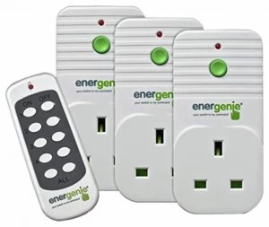 image of Energenie 3 Pack of Remote Controlled Plugs