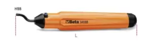 image of Beta Tools 345SB Pipe Deburrer with Revolving Replacement Blade 150mm 003450010