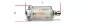Image of Beta Tools 1919SC Mini Water Separator Air Tool Fitting Ø: 1/4" 019190035