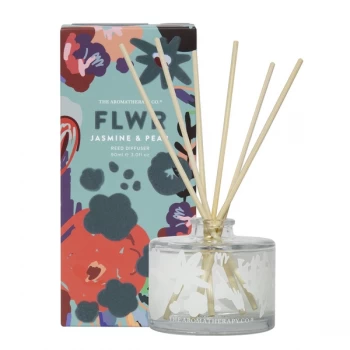Image of The Aromatherapy Co. FLWR Reed Diffuser - Jasmine & Pear