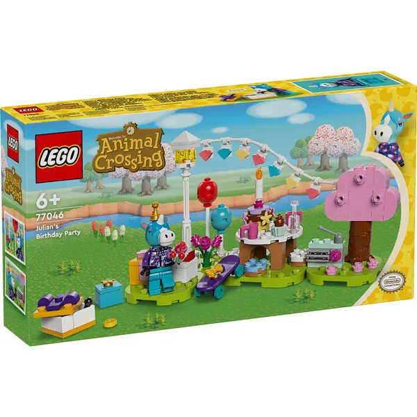 image of LEGO Animal Crossing Julian's Birthday Party Creative Toy 77046 Toys - Lego