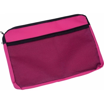 image of Cathedral Products - BAGCANPK A4 Canvas Zip Bags (Pink)