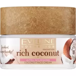 image of Eveline Cosmetics Rich Coconut Ultra-Moisturising Cream day and night 50ml