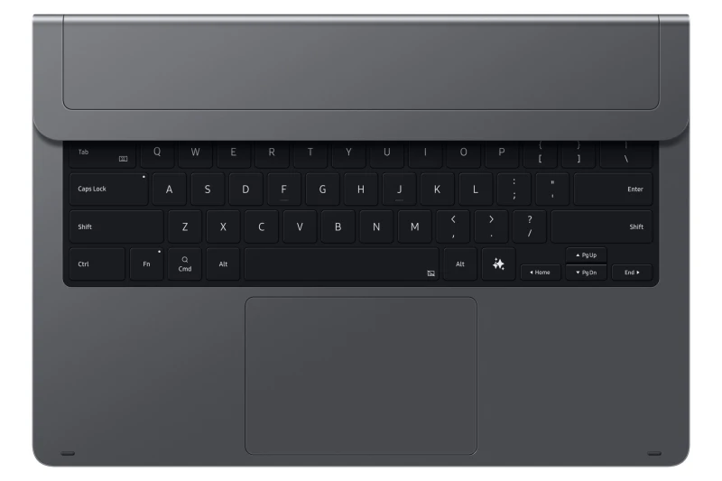 Image of Samsung Galaxy Tab S11 Ultra Pro Keyboard AZERTY French Pogo Pin Grey