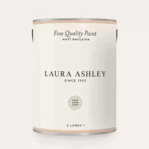 image of Laura Ashley Matt Emulsion Paint Pale Sage Leaf 5L