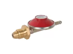 Image of Silverline 772190 Propane Gas Regulator 37mbar Caravan BBQ Fits Calor Gas