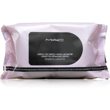 Image of MAC Cosmetics Gently Off Wipes + Micellar Water Makeup Remover Wipes 30 pc