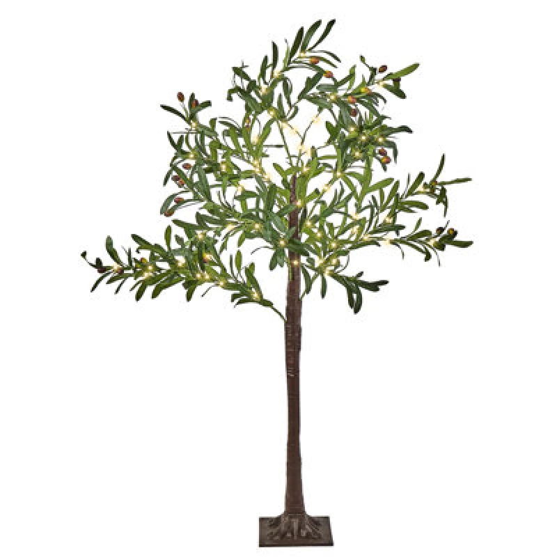 Image of Beliani Outdoor Decoration LED Celioni Tree 120 Cm Green
