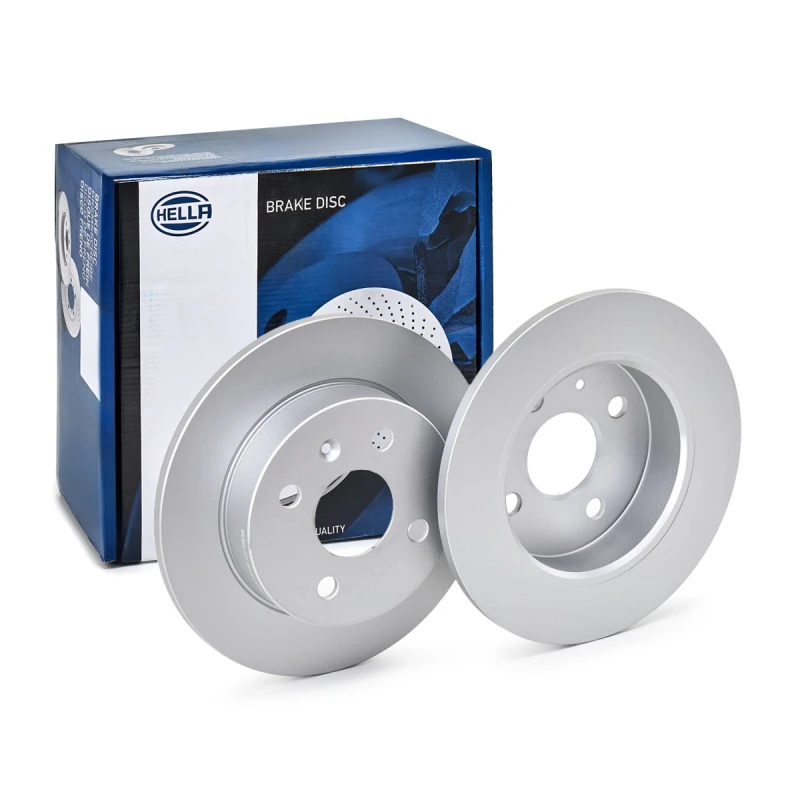 Image of HELLA Brake disc HELLA 8DD 355 106-091