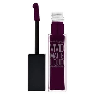 image of Mayb Color Sensational Vivid Matte Liquid Possessed Plum Purple