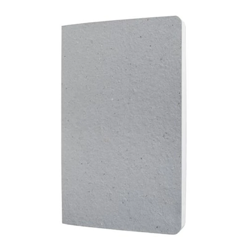 Image of Sigel Sigel Re-Up Notebook A5 140x200x10mm Softcover Made Of Coffee Husks Pages Made Of Cotton Waste Vegan 100 100gsm Ruled Pages Light Grey - RU101 R