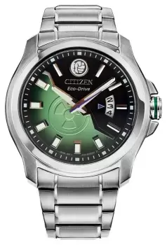 image of Citizen AW1351-56W Marvel The Hulk 'Hulk Smash' Stainless Watch