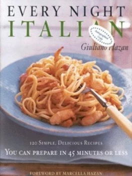 Image of Every Night Italian by Giuliano Hazan Hardback