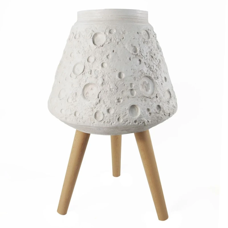 Image of Leaf Large Planters Plant Pots Large Lunar White Planter 62cm x 40cm Botanik White