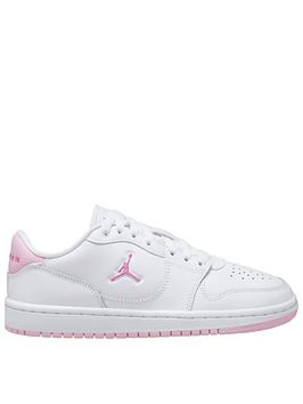 Image of Air Jordan Kids Low-Top Trainers - White Female 3